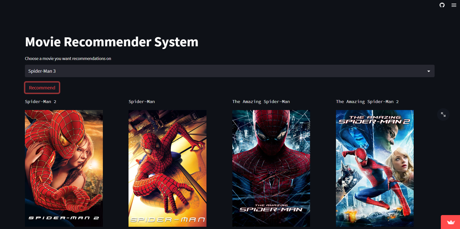 Movie Recommendation System