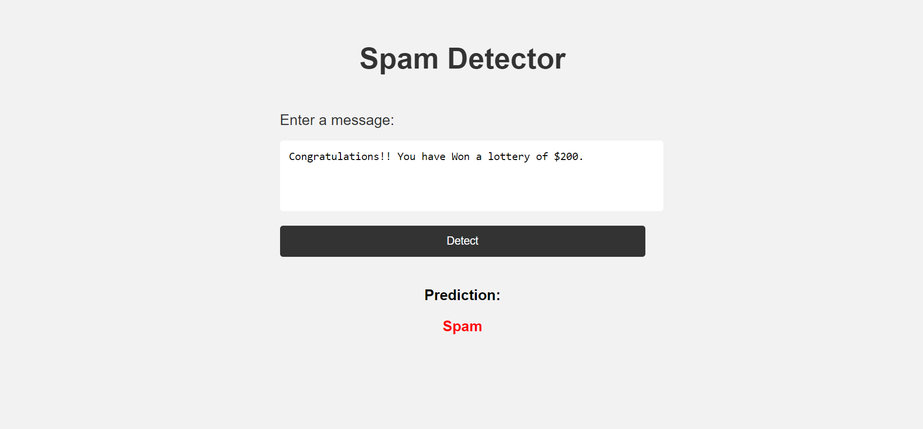 Spam-Classifier