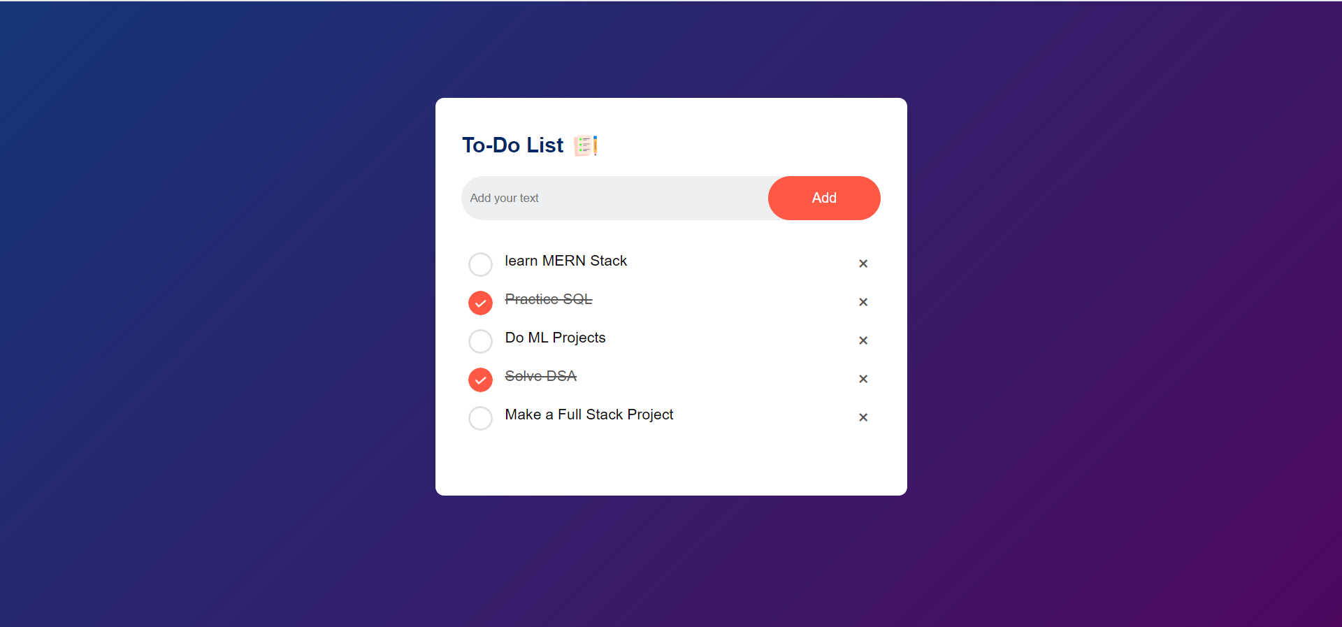 To-do List